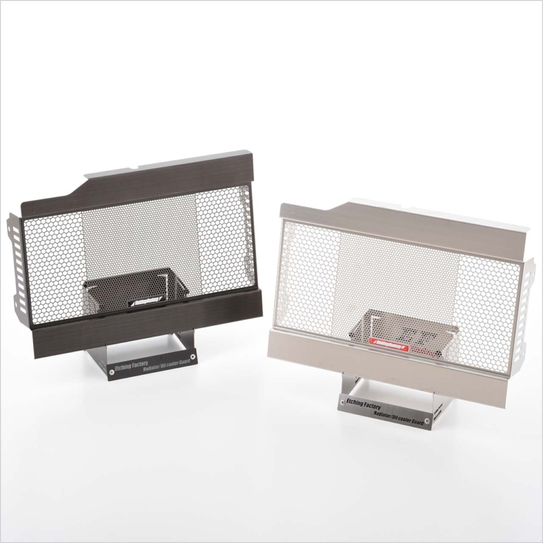 エッチングファクトリー|‘17~レブル250用ラジエターコアガード|レブル1100のラジエターを保護するステンレス製ラジエターコアガード〈エッチングファクトリー〉