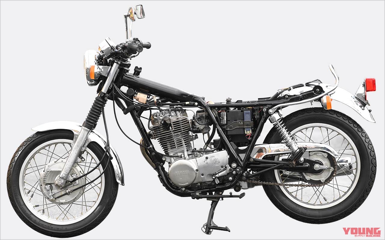 YAMAHA SR400/500|’80s国産名車・ヤマハSR400/500完調メンテナンス【フロントドラムブレーキモデル|年齢的に整備はマスト】
