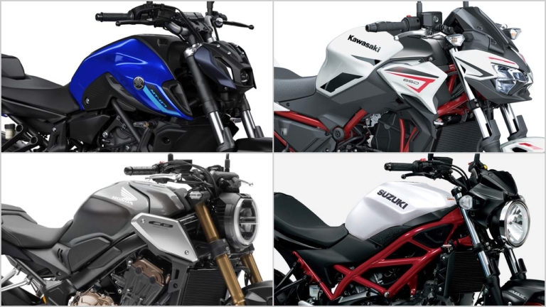 [’22前期]国産大型ネイキッド総まとめ#2(〜750cc)【懐古スタイルを捨て、より先鋭的に｜新型バイクカタログ】