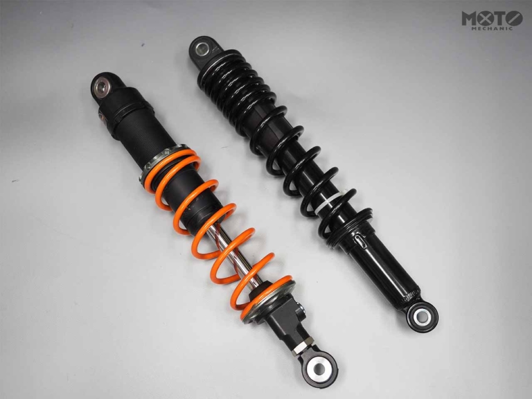 CT125|リヤサスペンション|〈旅にキャンプに林道に〉CT125ハンターカブ用カスタムリヤサスペンション開発奮闘記#1【2輪市場で販売中】