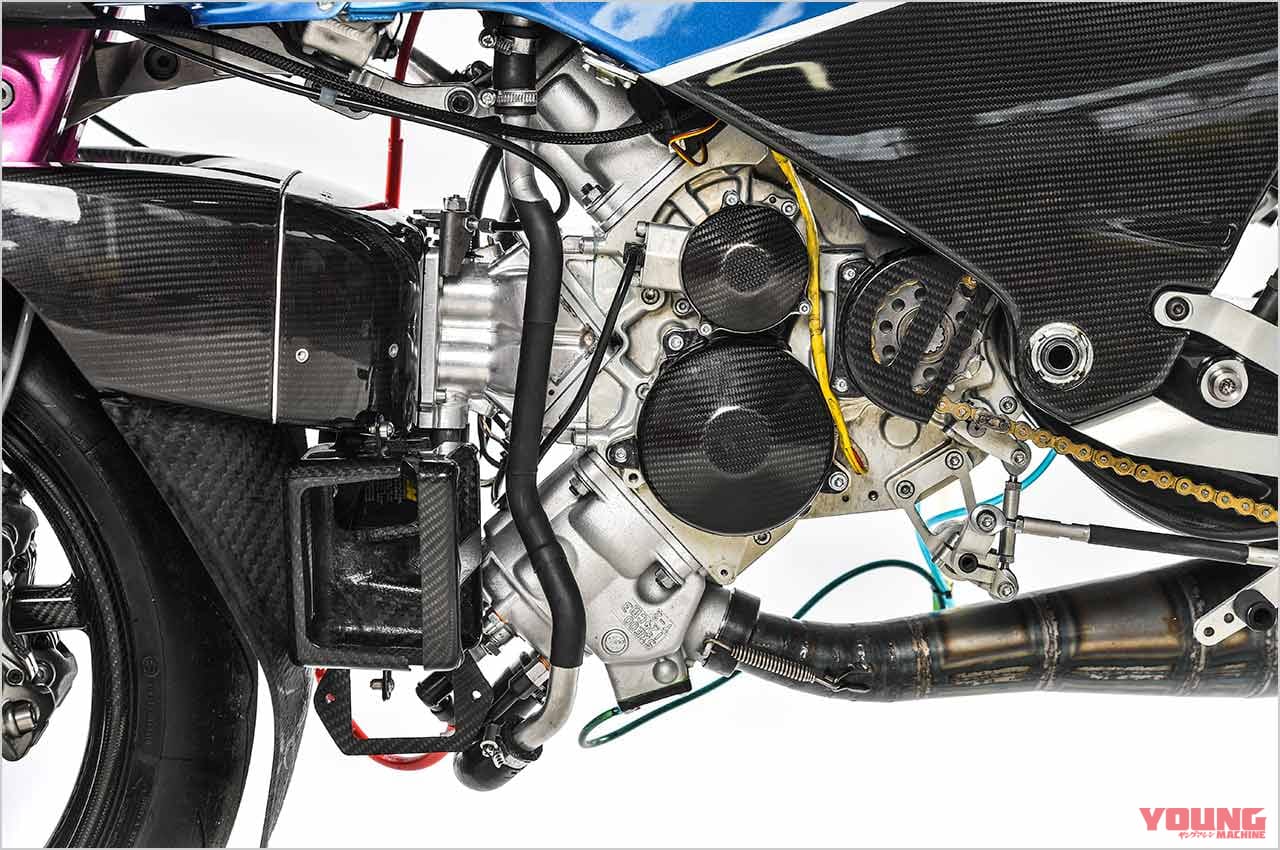 ヴィンスモータース ドゥエチンクワンタストラーダ|エンジン|フェラーリ出身開発者による復活の2サイクル250登場!〈ヴィンスモータース ドゥエチンクワンタストラーダ|前編〉