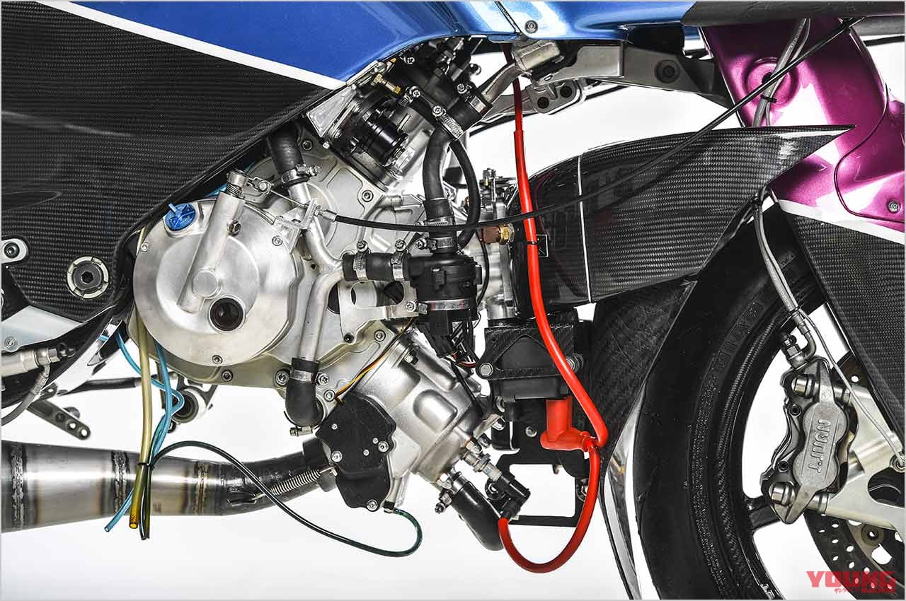 ヴィンスモータース ドゥエチンクワンタストラーダ|エンジン|フェラーリ出身開発者による復活の2サイクル250登場!〈ヴィンスモータース ドゥエチンクワンタストラーダ|前編〉