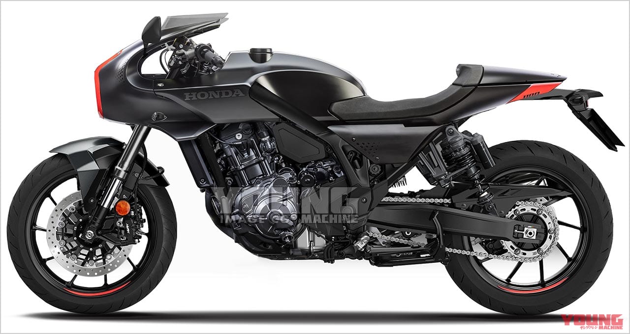 HONDA HAWK 11|もうすぐ登場? 復活を遂げる「ホーク」はまさかのカフェレーサーか?!〈YM未来予想〉