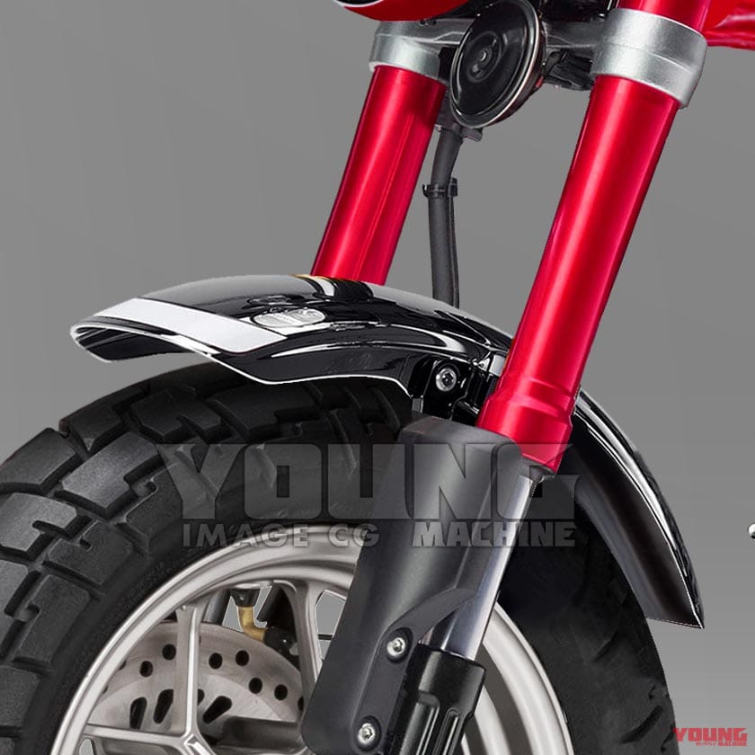 |デビュー目前! ホンダST125ダックス最終予想【ローフェンダーでカラーは2色か?!】