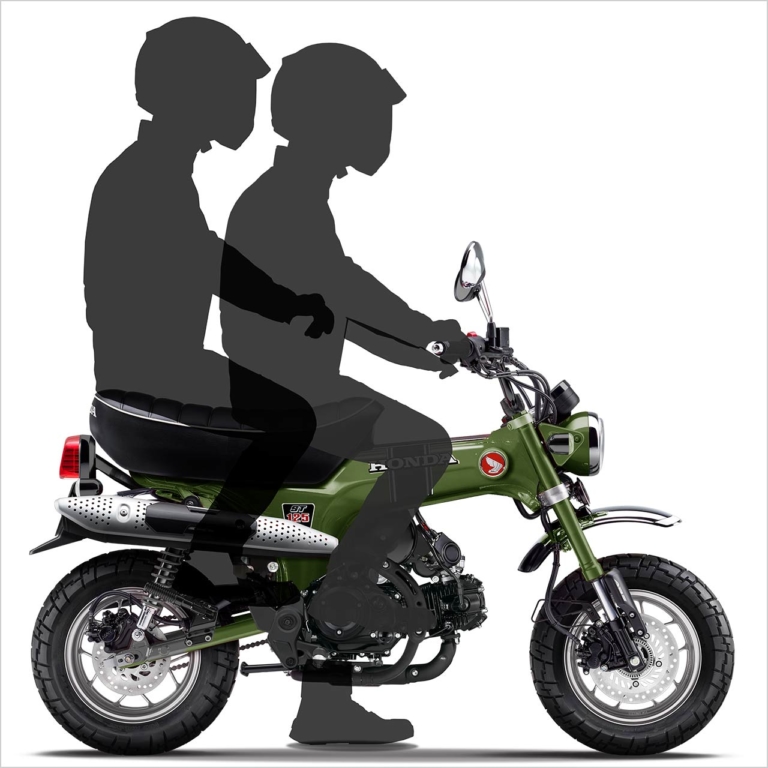 ホンダST125ダックス|予想イメージ|デビュー目前! ホンダST125ダックス最終予想【ローフェンダーでカラーは2色か?!】