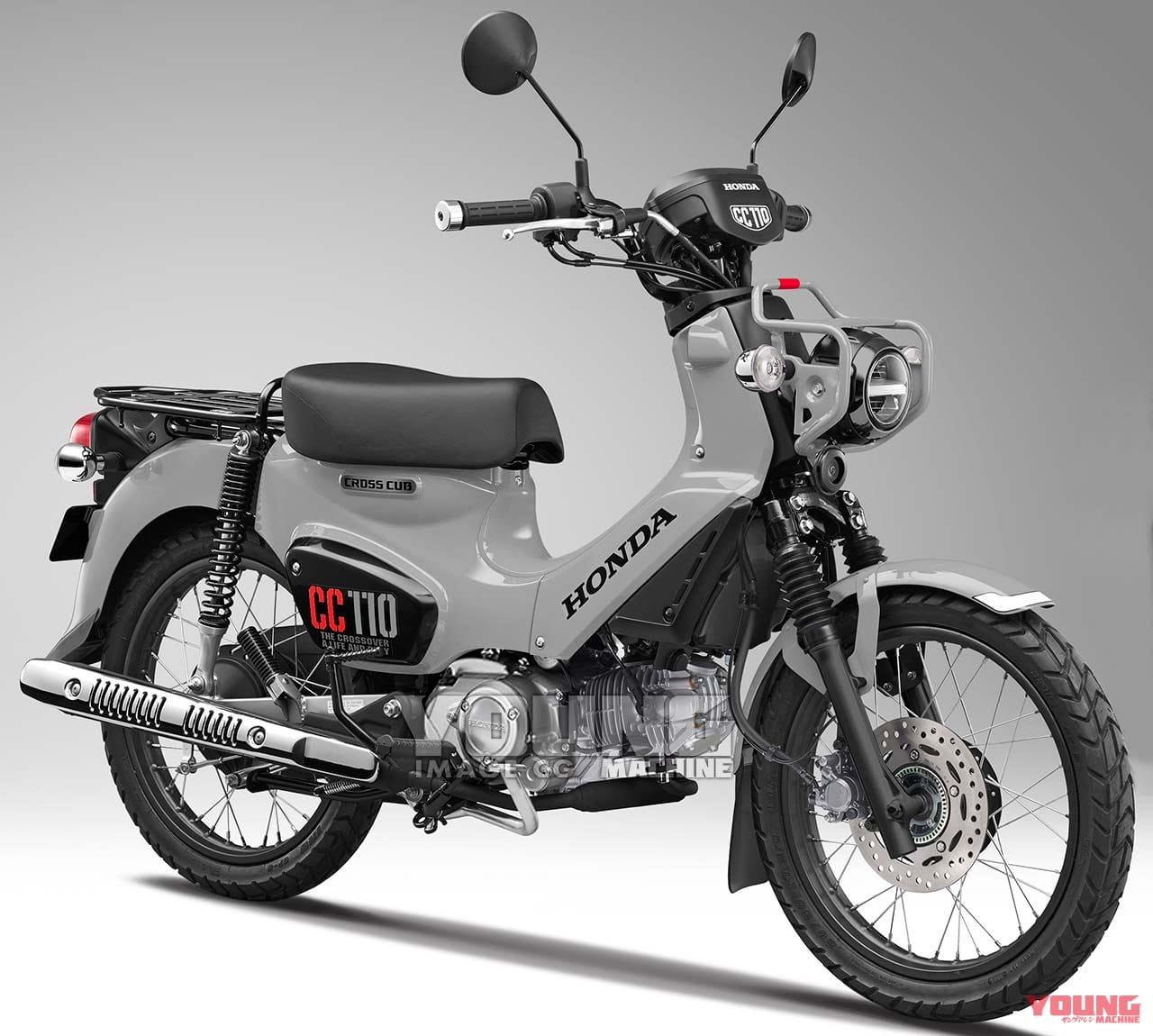HONDA CROSS CUB 110|110カブが規制対応? エンジン&ブレーキが新作に?! ホンダ スーパーカブ110/クロスカブ110〈YM未来予想〉