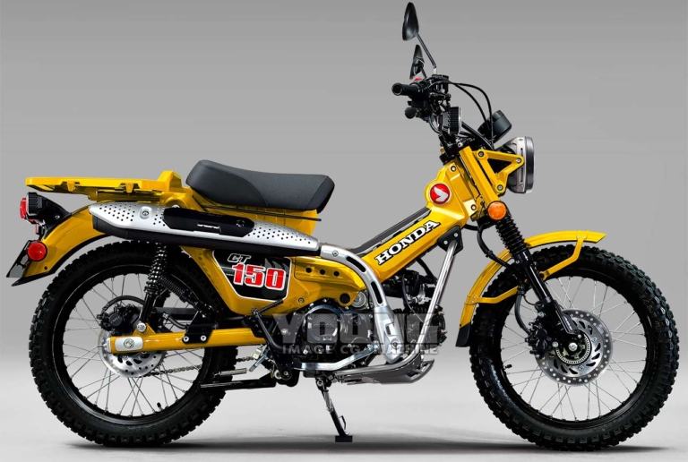 HONDA CT150 HUNTER CUB|110カブが規制対応? エンジン&ブレーキが新作に?! ホンダ スーパーカブ110/クロスカブ110〈YM未来予想〉