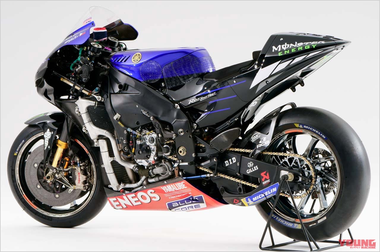 '21 ヤマハ YZR-M1|’22モトGP開幕直前! ヤマハYZR-M1プレイバック【あらゆる局面で安定性を発揮した’21チャンピオンマシン】