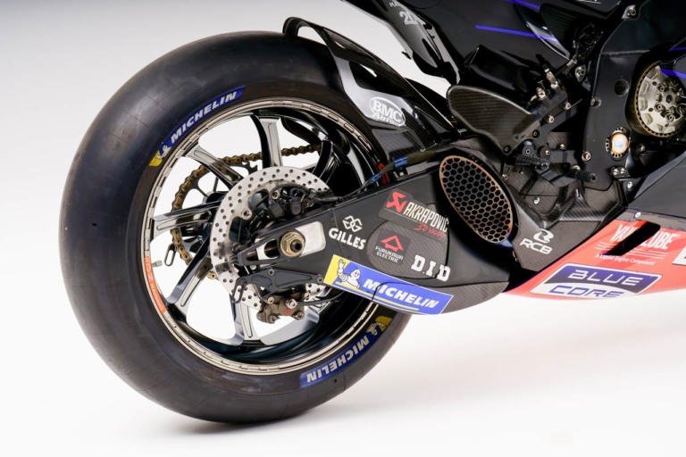 '21 ヤマハ YZR-M1|リヤまわり|’22モトGP開幕直前! ヤマハYZR-M1プレイバック【あらゆる局面で安定性を発揮した’21チャンピオンマシン】