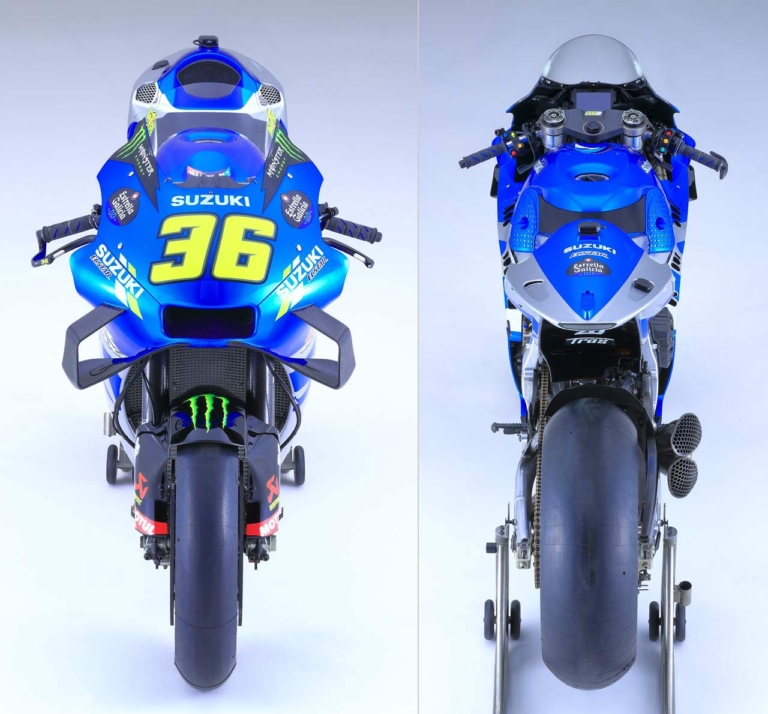 '21 スズキ GSX-RR|フロント/リヤ|’22モトGP開幕直前! スズキプレイバック【好バランスのGSX-RRに磨きをかけ臨んだ’21シーズンだったが…】
