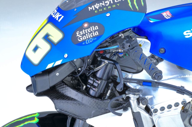 '21 スズキ GSX-RR|フロントまわり|’22モトGP開幕直前! スズキプレイバック【好バランスのGSX-RRに磨きをかけ臨んだ’21シーズンだったが…】