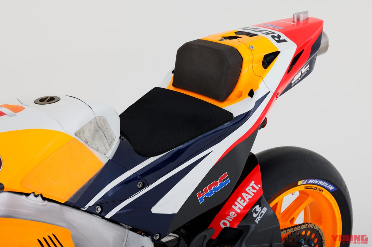 '21 ホンダ RC213V|シート|’22モトGP開幕直前! ホンダプレイバック【マルケス低調でRC213Vの課題が明確に】