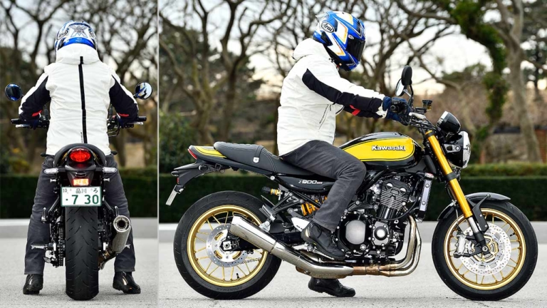 カワサキZ900RS SE|ライディングポジション|カワサキZ900RS SE発売! 専用装備比較解説【売り切れ必至の超人気イエローボール】