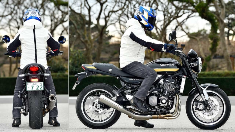 カワサキZ900RS|ライディングポジション|カワサキZ900RS SE発売! 専用装備比較解説【売り切れ必至の超人気イエローボール】