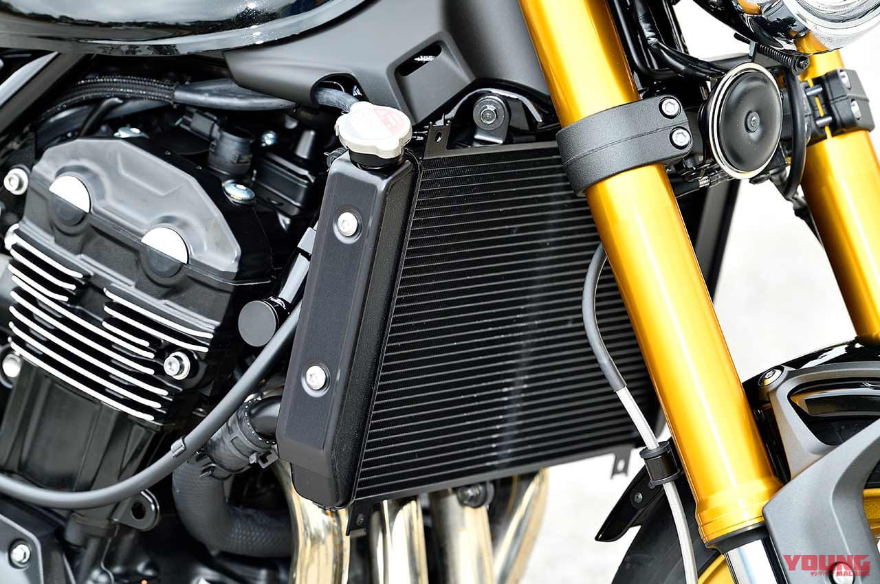 カワサキZ900RS SE|ラジエターサイドカバー|カワサキZ900RS SE発売! 専用装備比較解説【売り切れ必至の超人気イエローボール】