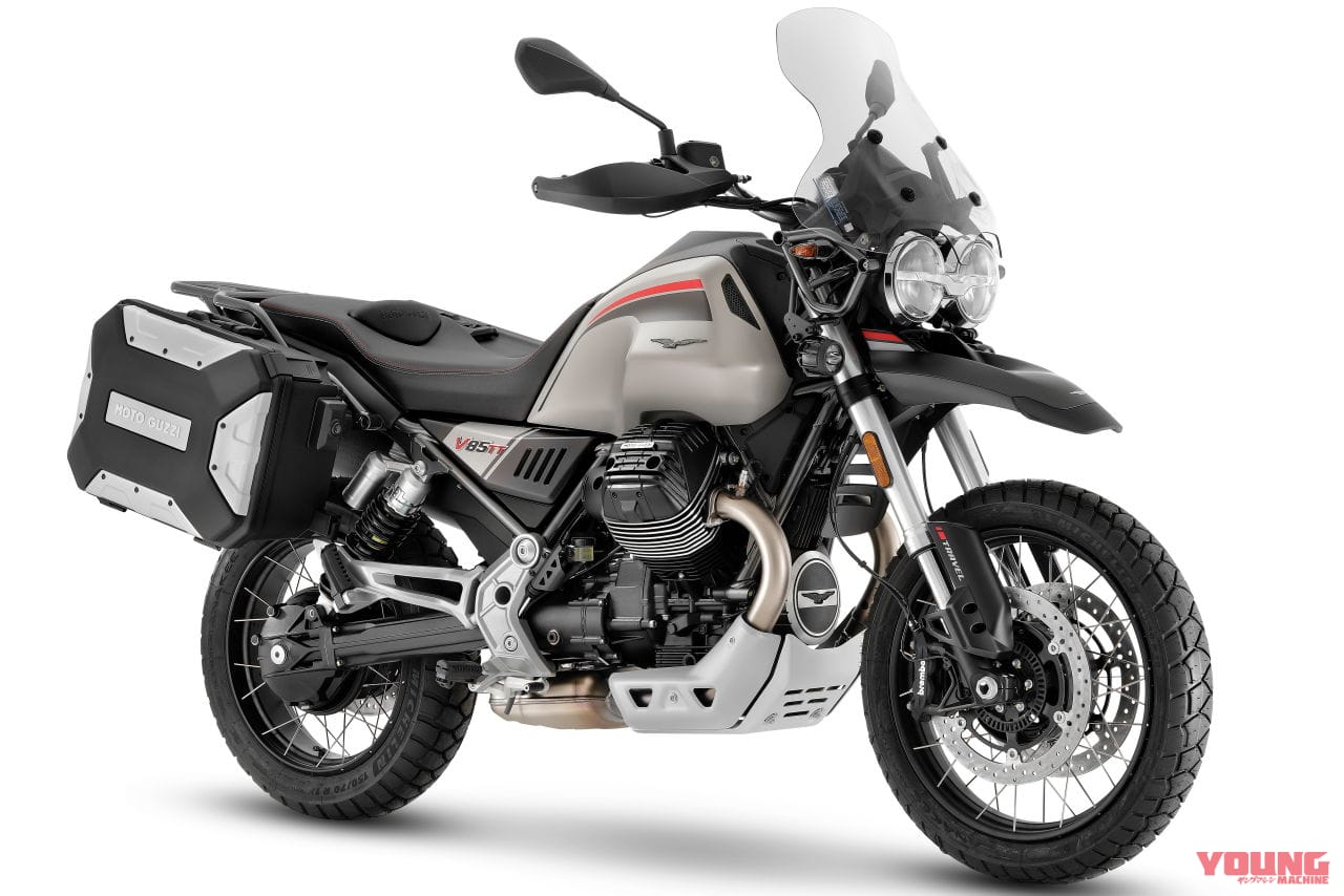モトグッツィ V85TT トラベル|限定仕様も登場! モト・グッツィ2022年モデル「V85TT/V7ストーン/V9ボバー」発売