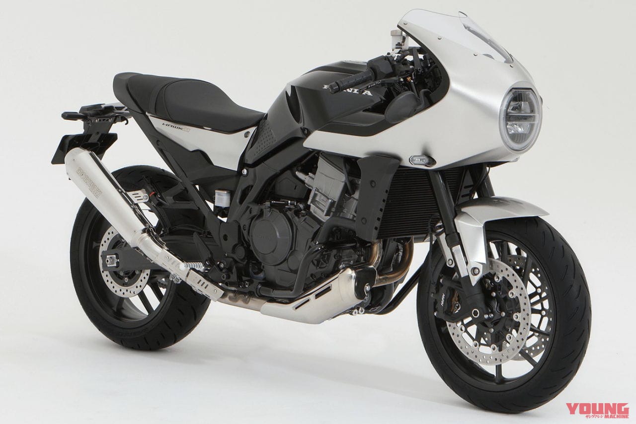 HONDA HAWK 11 Customized|【速報】ホンダ新型「クロスカブ110」、銀の「ホーク11」登場 in 大阪モーターサイクルショー