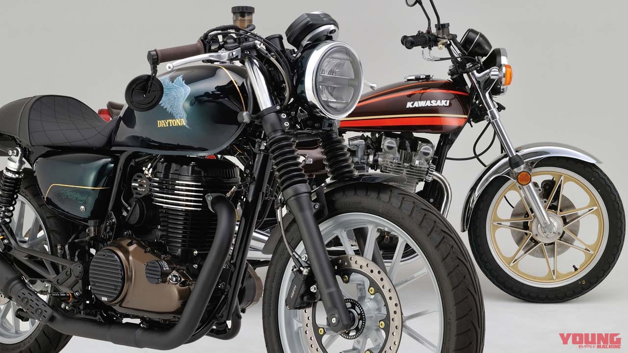 GB350のカフェレーサー仕様!! デイトナが各モーターサイクルショーの出展概要を発表