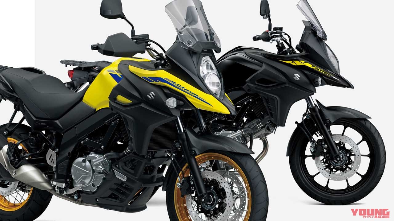スズキ「Vストローム650/XT」が新排出ガス規制に適合して3月28日/4月27日に発売