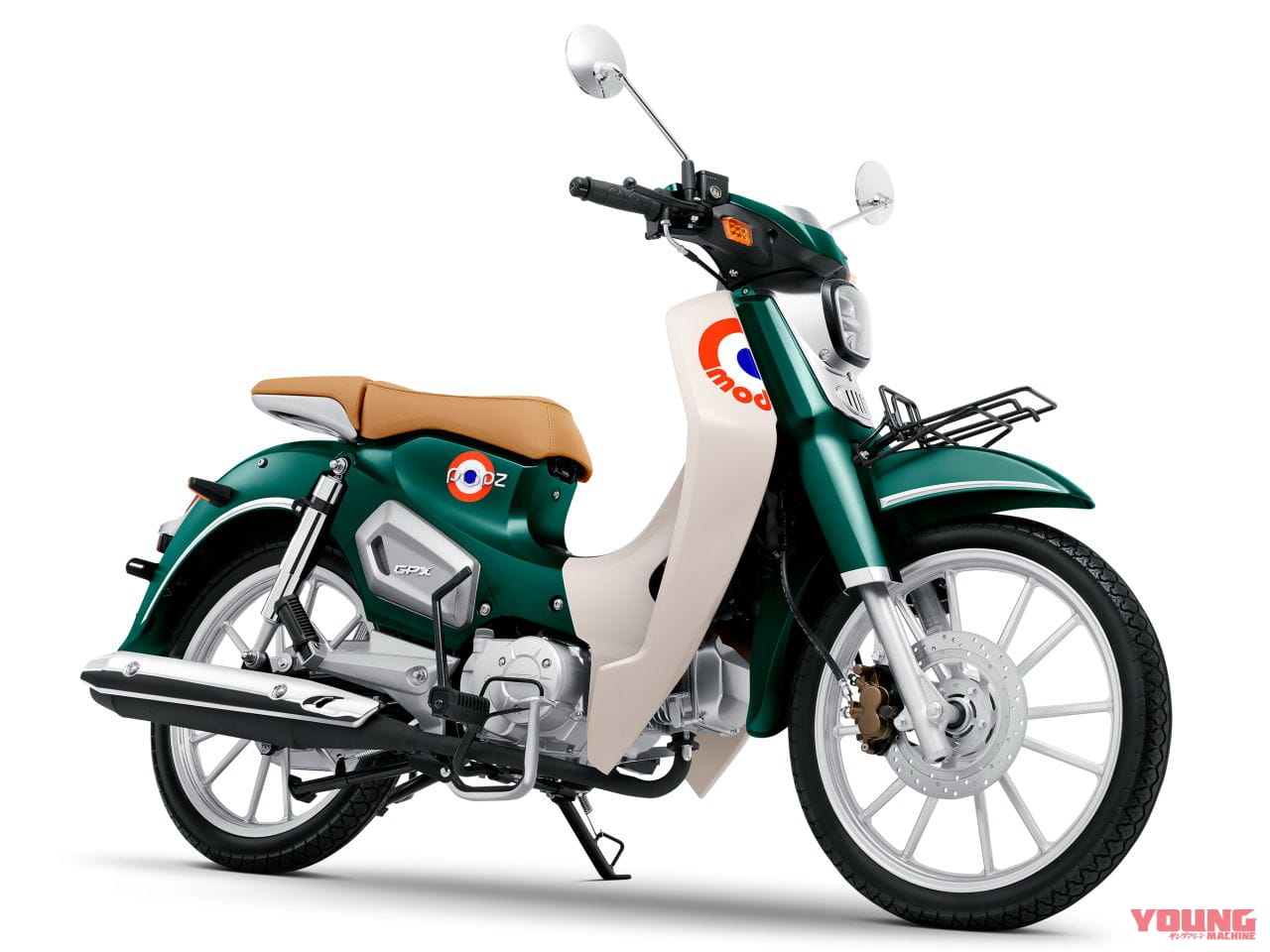 |新カブ110がライバル?! GPXが新型「POPz 110」を発売、125の後継車はもっとレトロ!