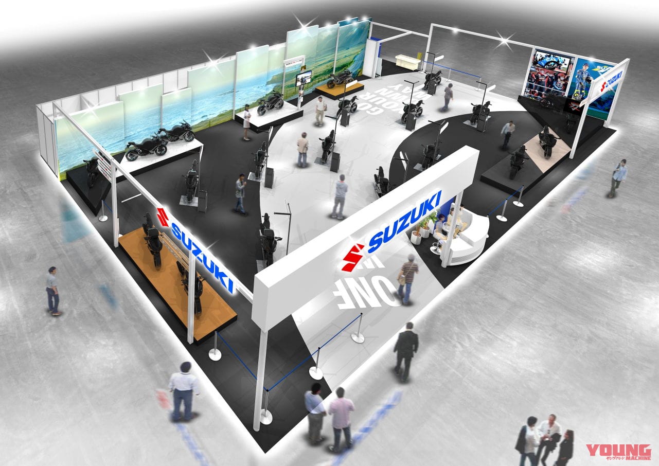 |新型「GSX-S1000GT」/モトGPマシン「GSX-RR」の実車あり! スズキ、モーターサイクルショー出展概要を発表