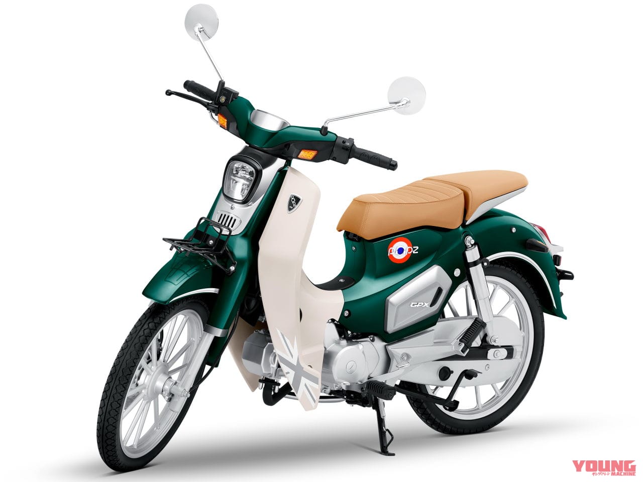 |新カブ110がライバル?! GPXが新型「POPz 110」を発売、125の後継車はもっとレトロ!