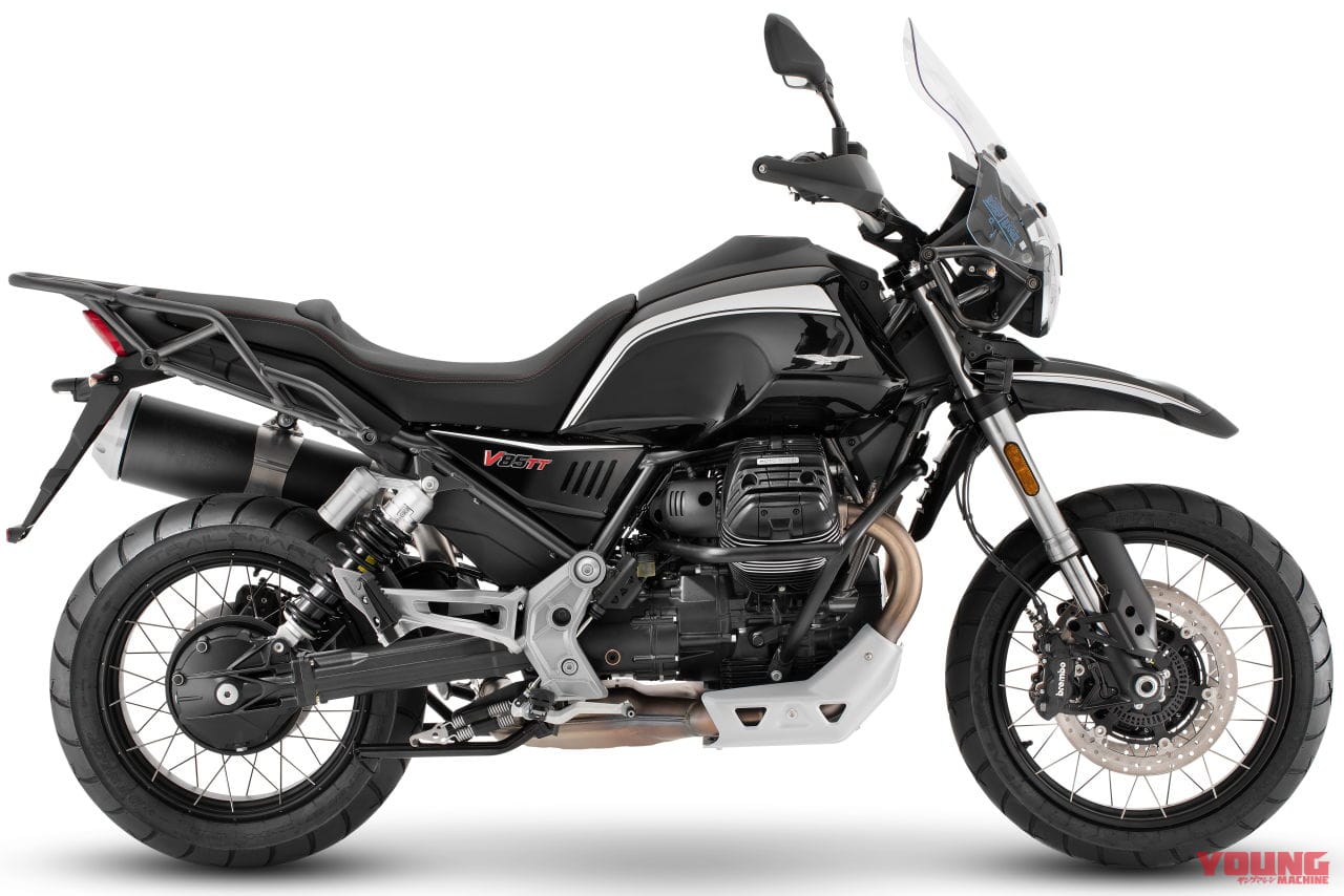 モトグッツィ V85TT グアルディア ドノーレ|限定仕様も登場! モト・グッツィ2022年モデル「V85TT/V7ストーン/V9ボバー」発売