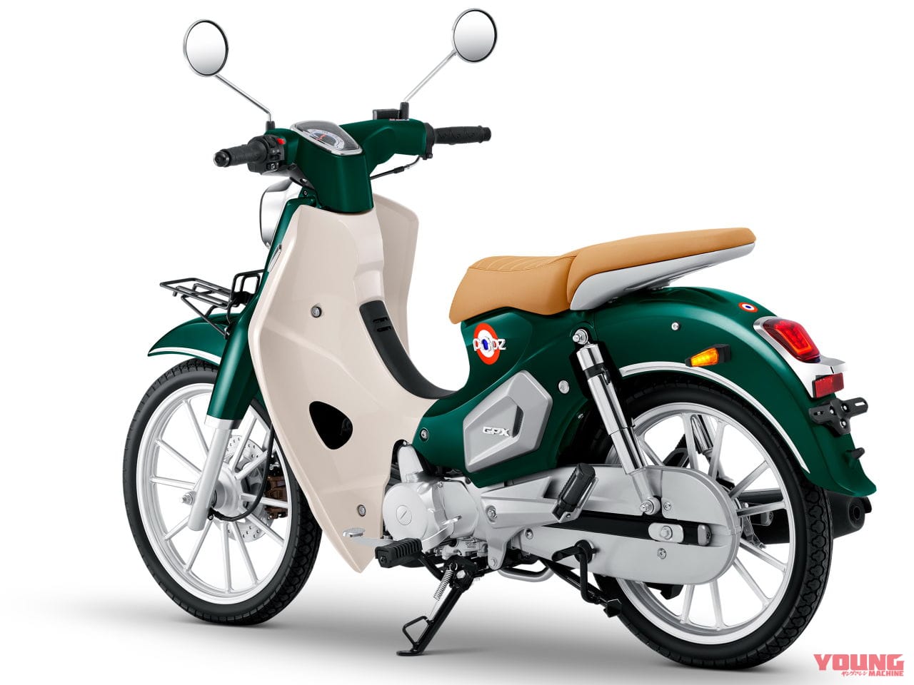|新カブ110がライバル?! GPXが新型「POPz 110」を発売、125の後継車はもっとレトロ!