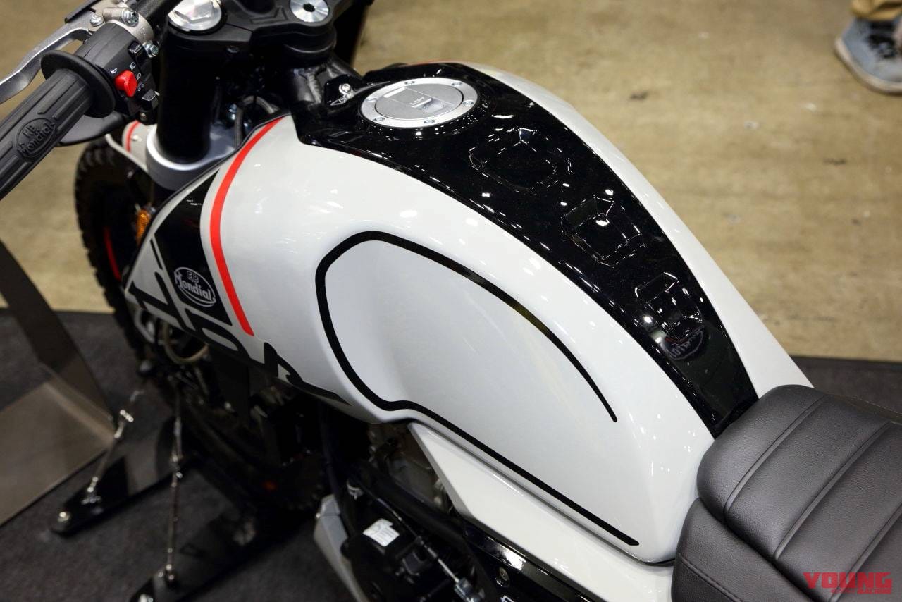 |かっこよ! 超クール原付二種『モンディアル』125軍団参上、日本限定の250もあるぞ【東京MCショー】