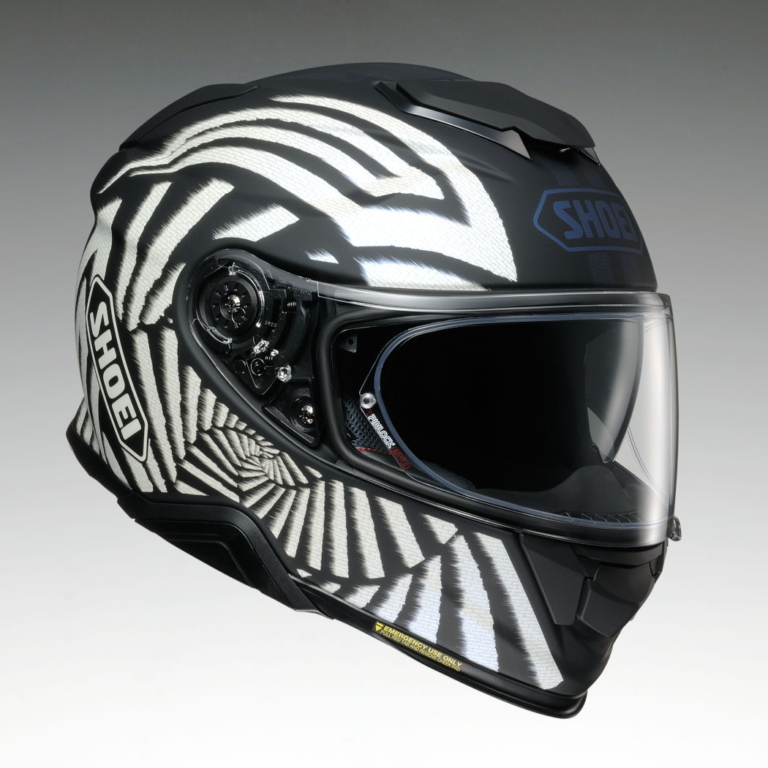 SHOEI GT-Air II QUBIT|左右非対称ゼブラカラー! SHOEI「GT-Air II キュービット」受注限定発売