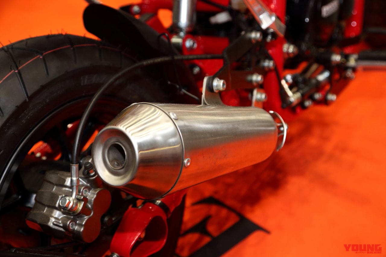 |ダックス125のライバルは大砲野郎?! フェニックス「ガンナー」シリーズ最高峰、125が初見参【東京MCショー】