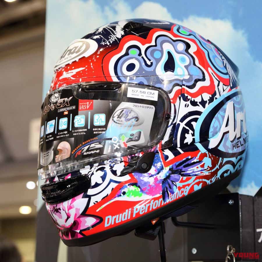 |市販化熱望!! アライ「ラパイドNEO」の参考出品カラーは『クーリーレプリカ』だっ!【東京MCショー】