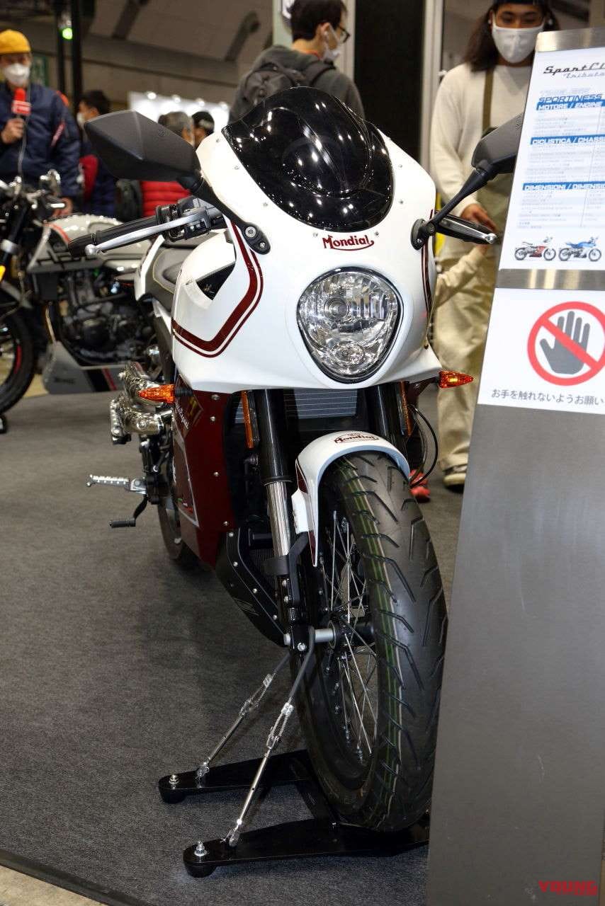 |かっこよ! 超クール原付二種『モンディアル』125軍団参上、日本限定の250もあるぞ【東京MCショー】