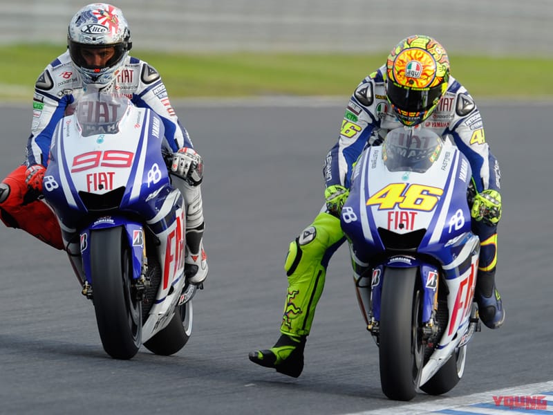 |山田宏の[タイヤで語るバイクとレース」Vol.61「テストなのにロッシ+ドゥカティの初走行に沸く!」