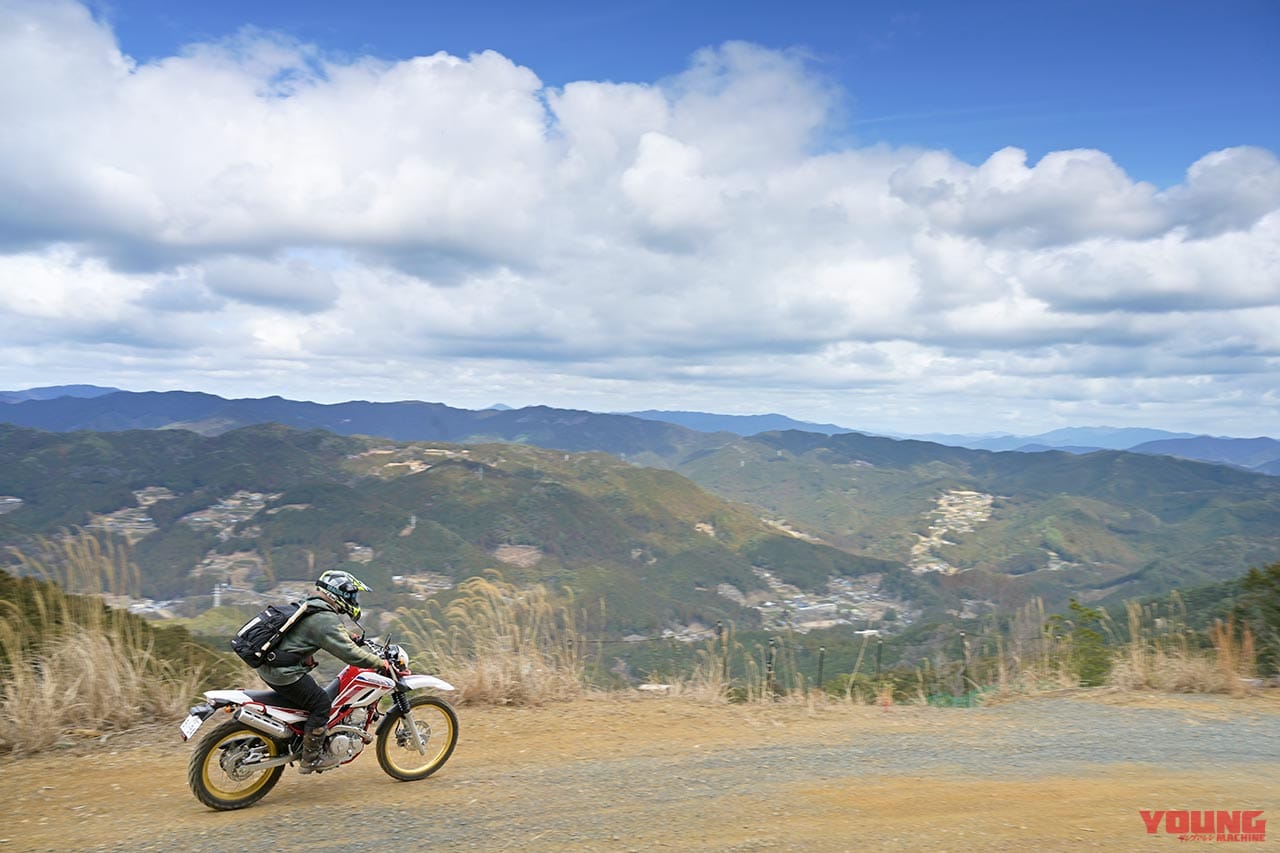 |ヤマハ セローの故郷・浜松で美味しく林道ツーリング〈林道観音山線〉