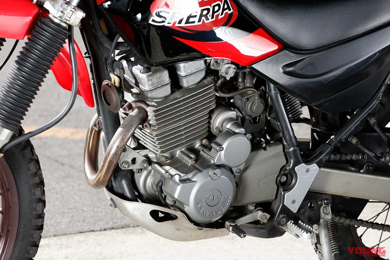 |走り継ぐべき絶版オフロードマシン:’01 カワサキ スーパーシェルパ〈Past Time Review〉