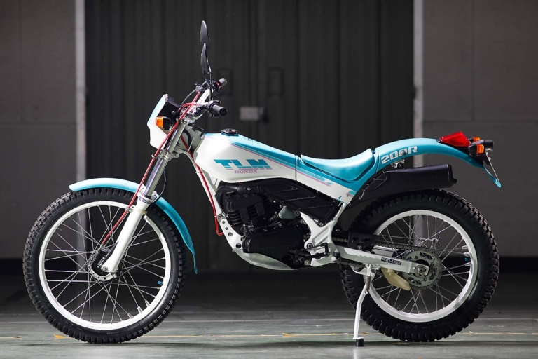 ホンダ TLM200R|諸元|走り継ぐべき絶版オフロードマシン:’87 ホンダTLM200R〈Past Time Review〉