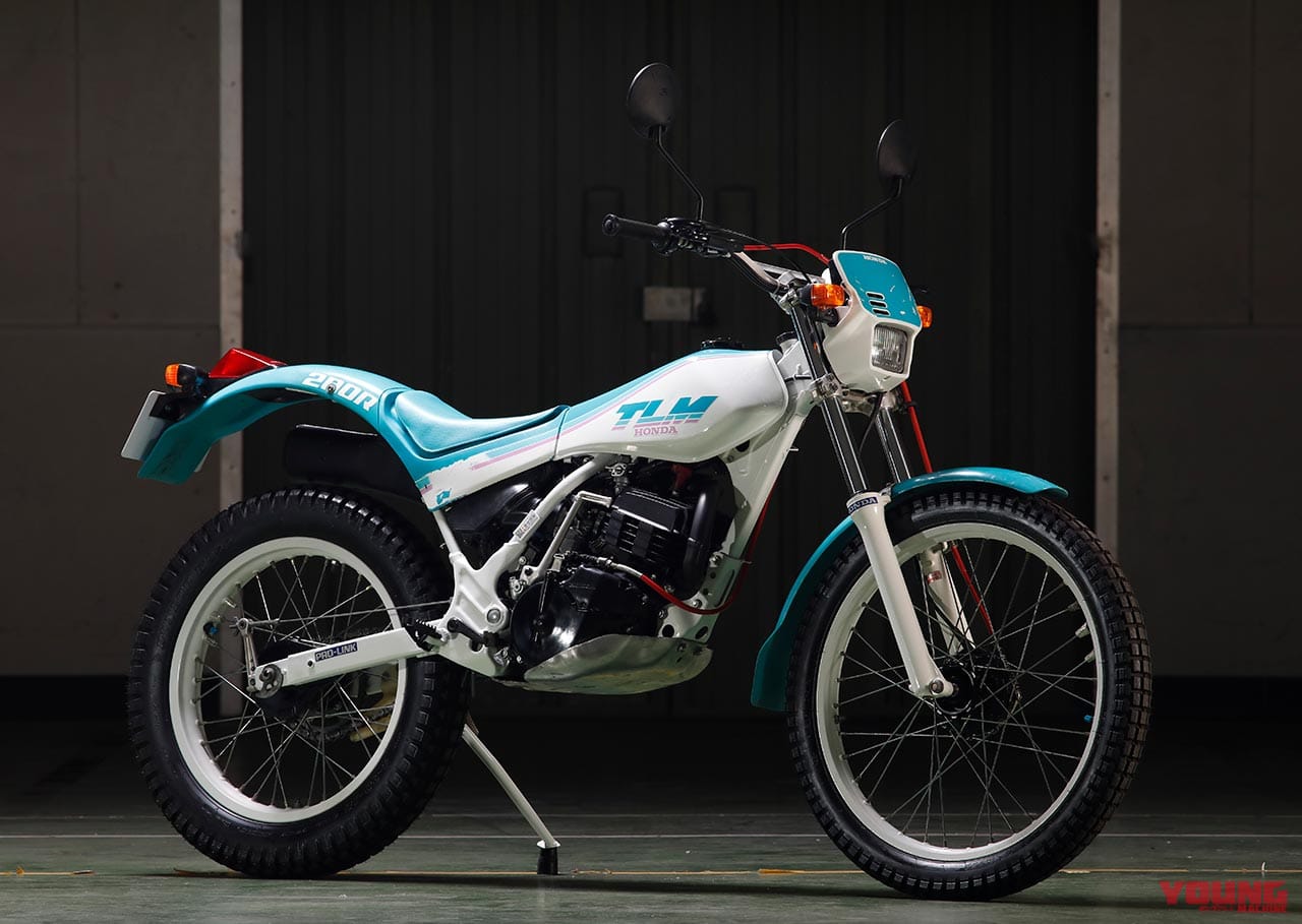 走り継ぐべき絶版オフロードマシン:’87 ホンダTLM200R〈Past Time Review〉