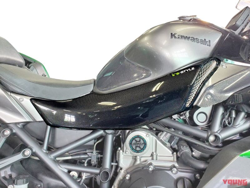 |ケイズスタイルからカワサキ「ニンジャH2SX/SX SE/+」用カーボンパーツが続々登場!