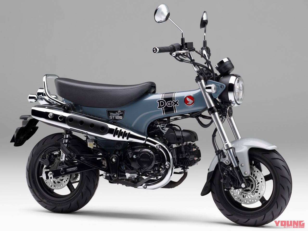 ホンダ ダックス125|【マニア垂涎!】ホンダ ダックス125 魅惑の鋼板フレームを全方位から激写してみた