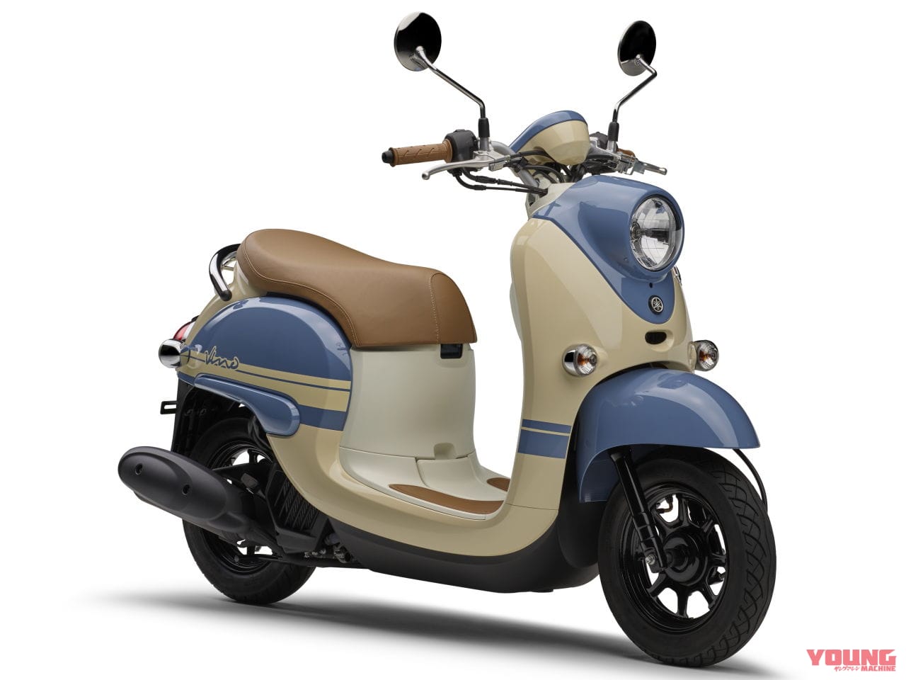 |レトロポップな原付一種スクーター、ヤマハ「ビーノ」に2色のニューカラー登場! 全6色展開に