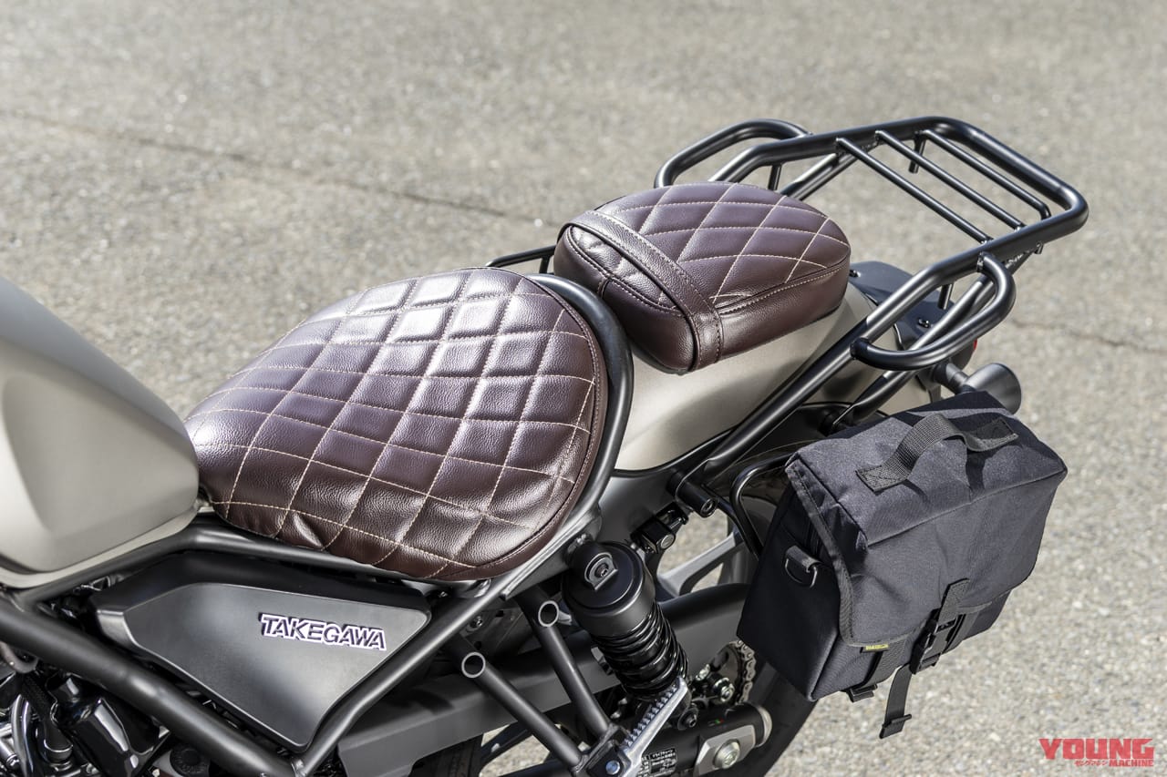 レブル250|SP武川||レブル250にハイカムチューンも?! スペシャルパーツ武川の新作パーツが便利&快適だけじゃない!