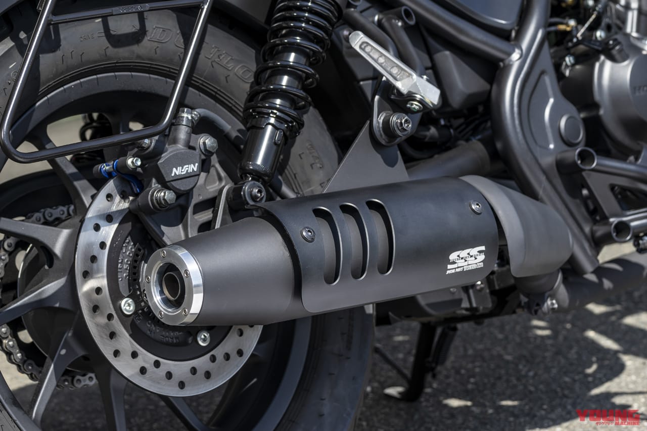 レブル250|マフラー|SP武川||レブル250にハイカムチューンも?! スペシャルパーツ武川の新作パーツが便利&快適だけじゃない!