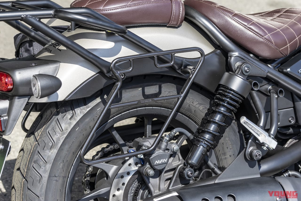 レブル250|サイドバッグサポート|SP武川||レブル250にハイカムチューンも?! スペシャルパーツ武川の新作パーツが便利&快適だけじゃない!
