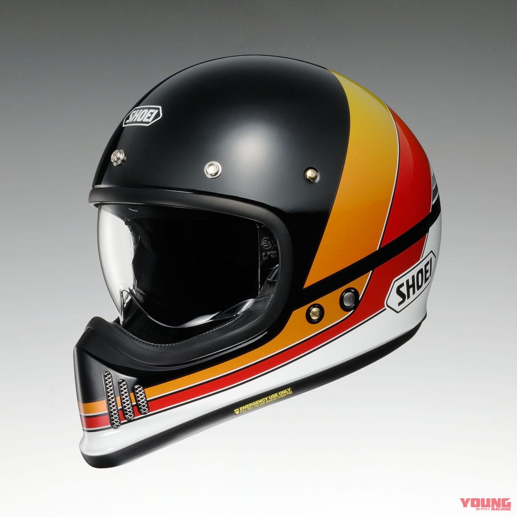 SHOEI EX-ZERO EQUATION|新色はレトロな色使いがステキ! SHOEI「EX-ZERO イクエージョン」登場