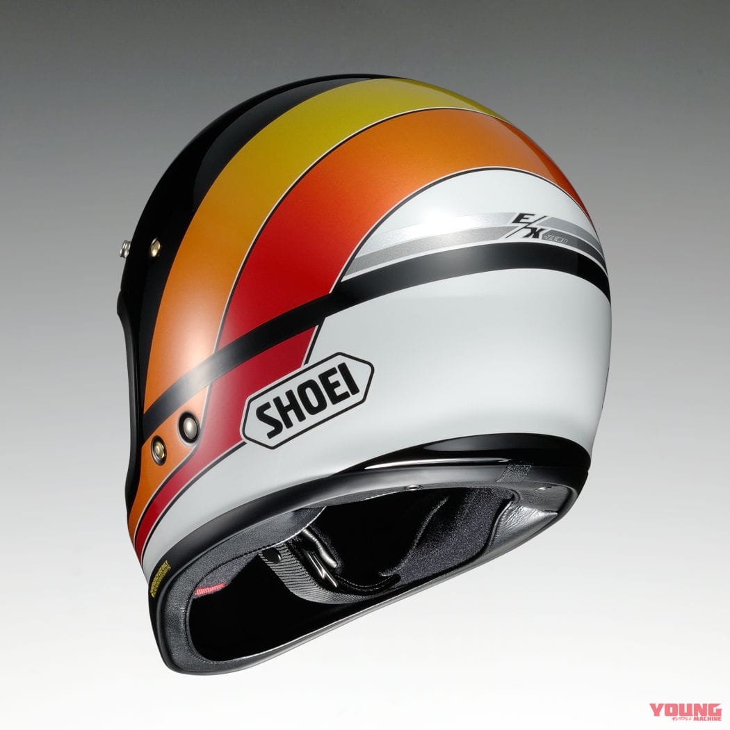 SHOEI EX-ZERO EQUATION|新色はレトロな色使いがステキ! SHOEI「EX-ZERO イクエージョン」登場