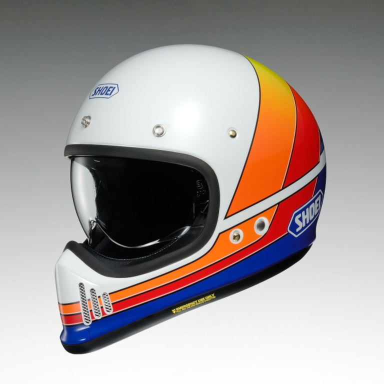 SHOEI EX-ZERO EQUATION|新色はレトロな色使いがステキ! SHOEI「EX-ZERO イクエージョン」登場