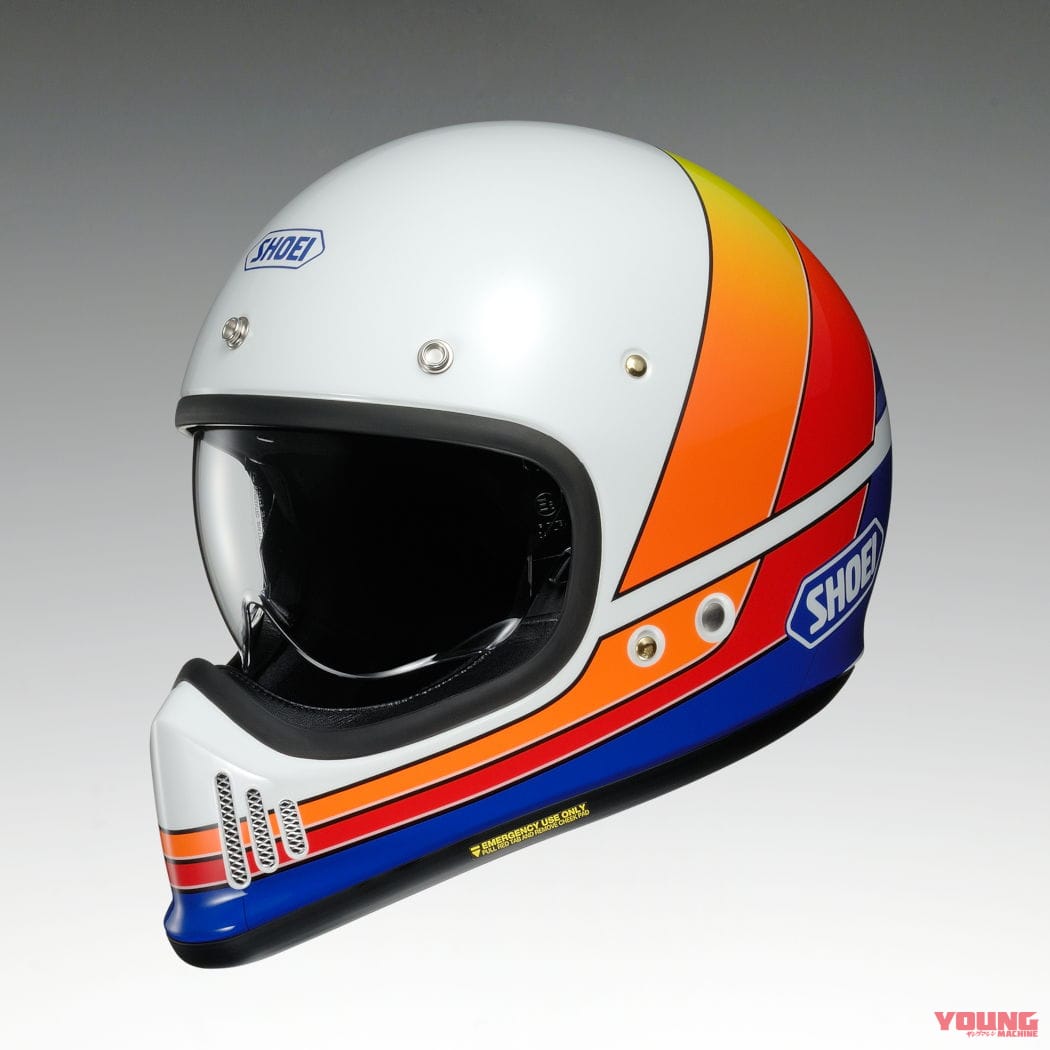 SHOEI EX-ZERO EQUATION|新色はレトロな色使いがステキ! SHOEI「EX-ZERO イクエージョン」登場