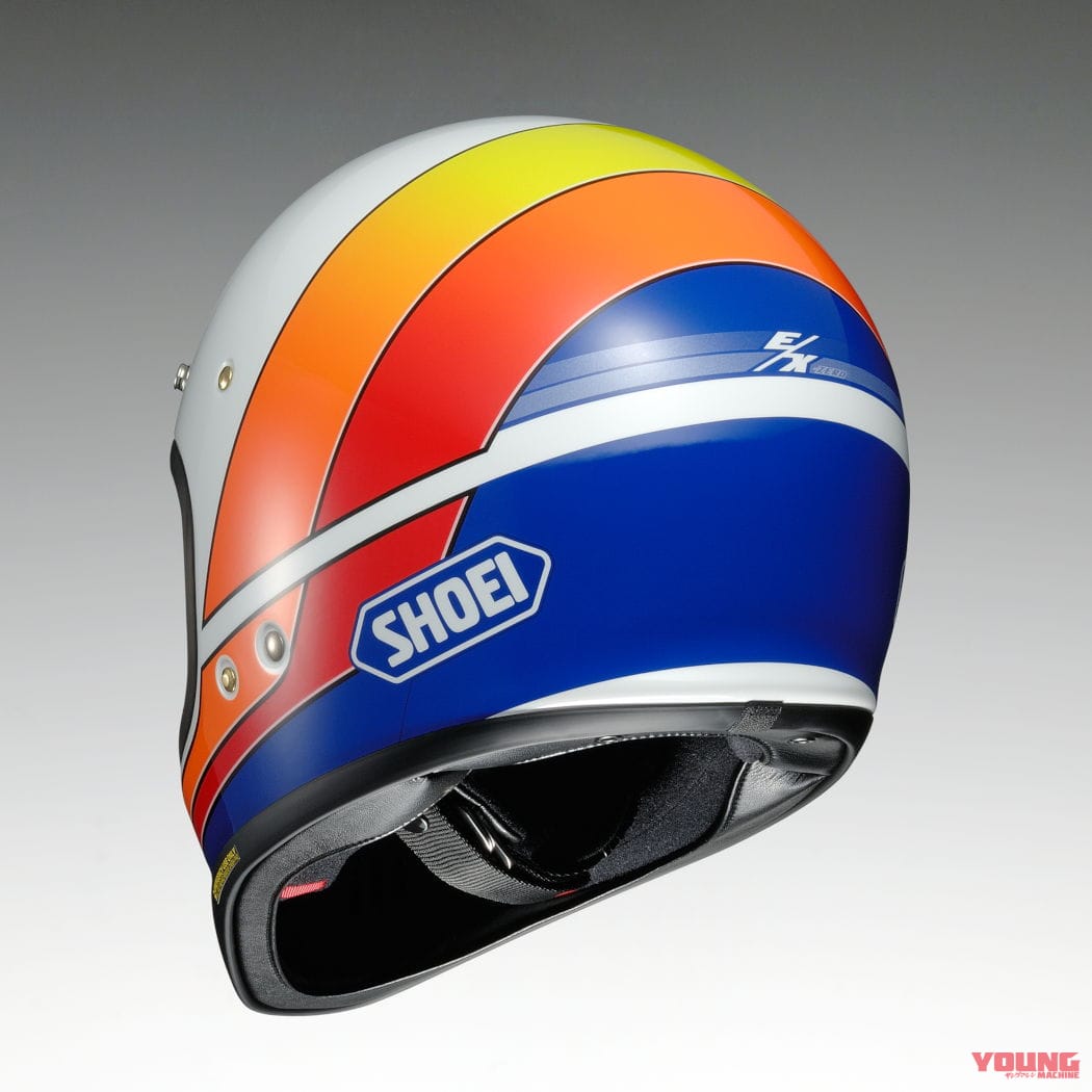 SHOEI EX-ZERO EQUATION|新色はレトロな色使いがステキ! SHOEI「EX-ZERO イクエージョン」登場