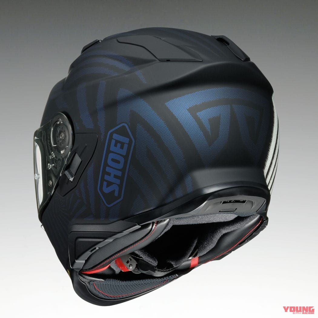 SHOEI GT-Air II QUBIT|左右非対称ゼブラカラー! SHOEI「GT-Air II キュービット」受注限定発売